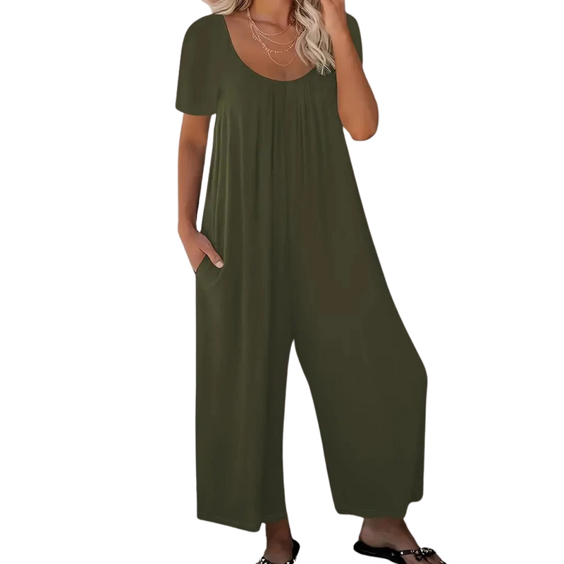 Summer Chic Ensfarget Jumpsuit