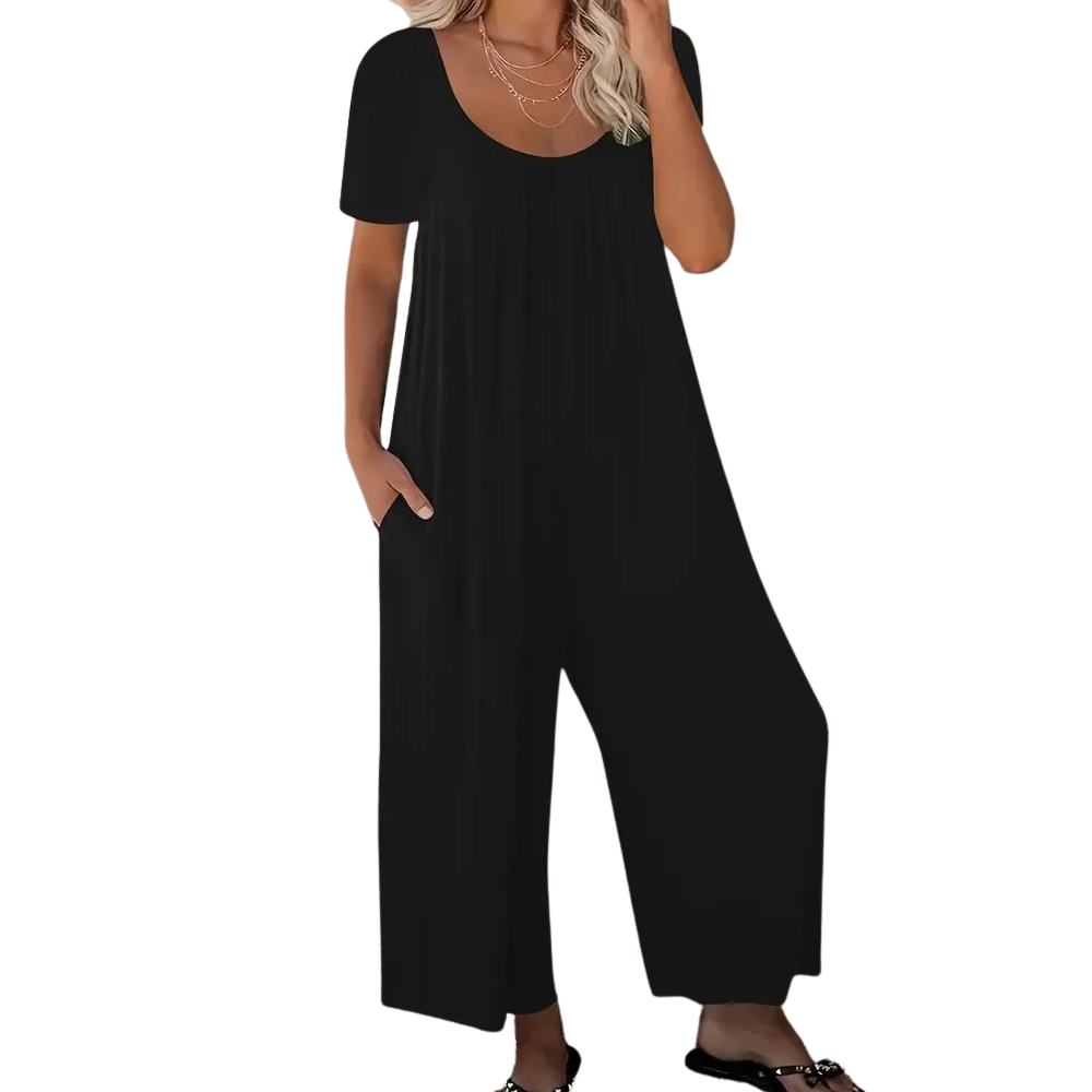 Summer Chic Ensfarget Jumpsuit