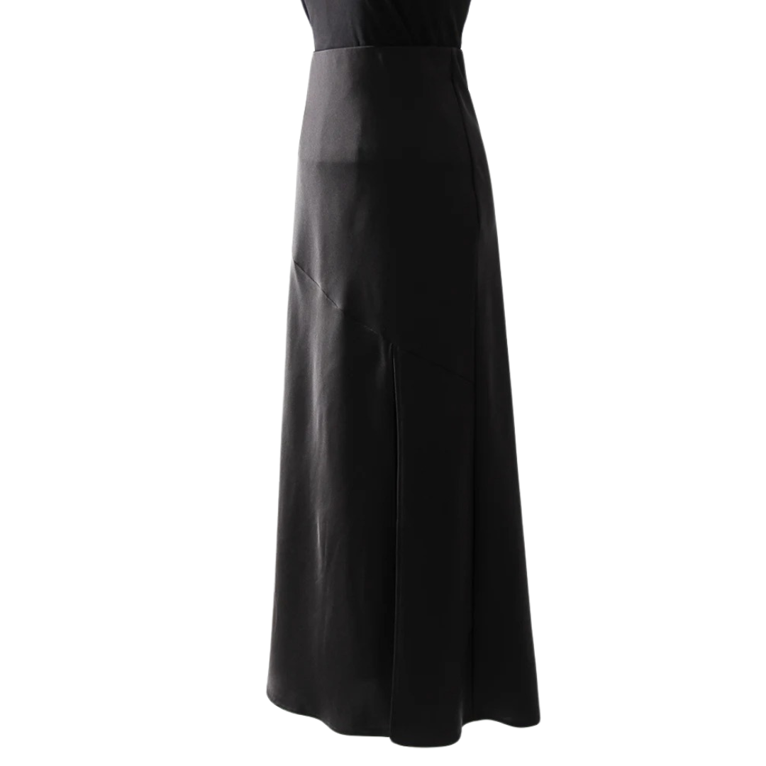 Bodycon-skjørt i sateng for kvinner