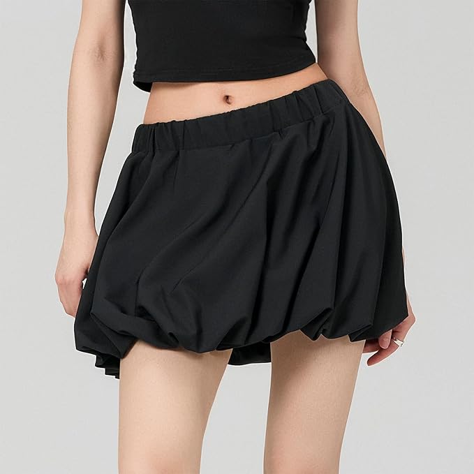 Ballongminiskjørt for kvinner