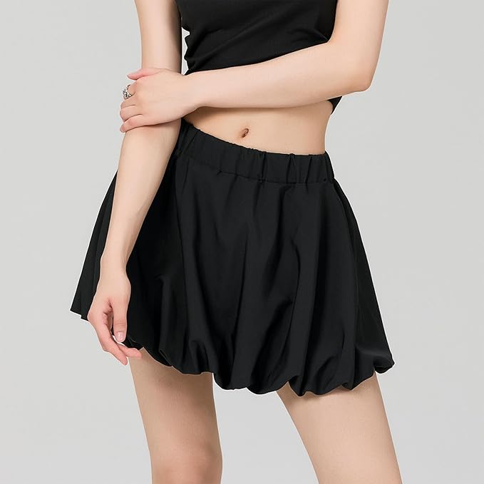 Ballongminiskjørt for kvinner