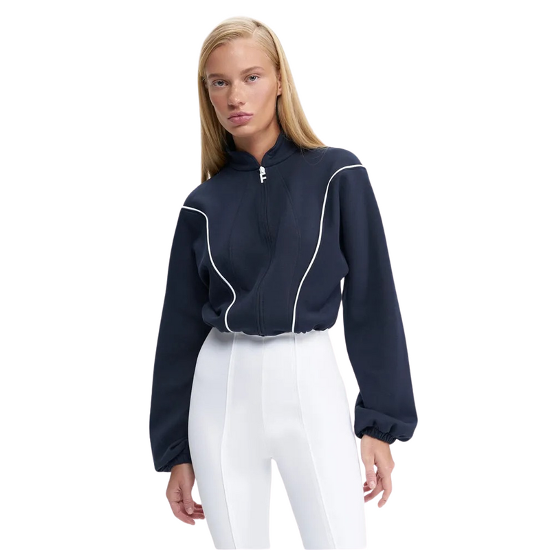 Rullekragejumpsuit med lange ermer for kvinner