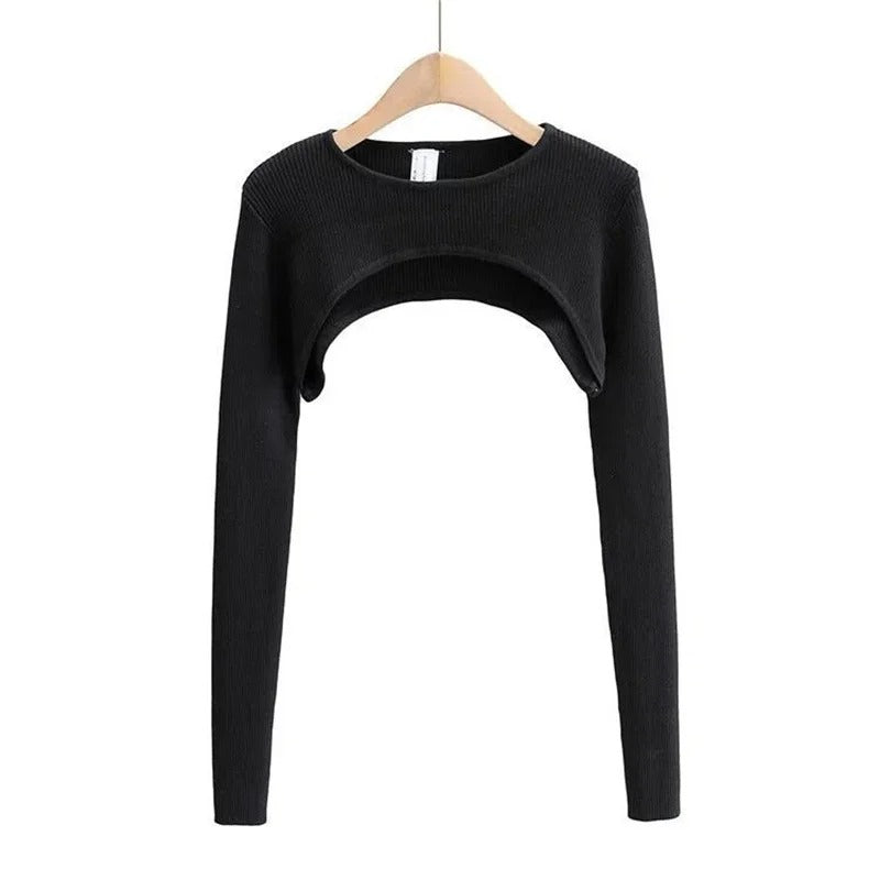 Myk strikket topp for kvinner