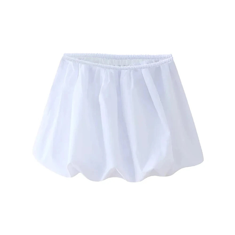 Ballongminiskjørt for kvinner