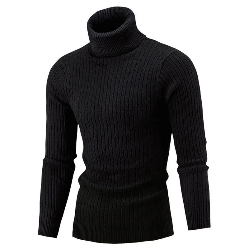 Slim rullehalsgenser for menn