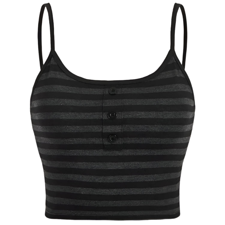 Spaghetti-rem for kvinner Crop Top