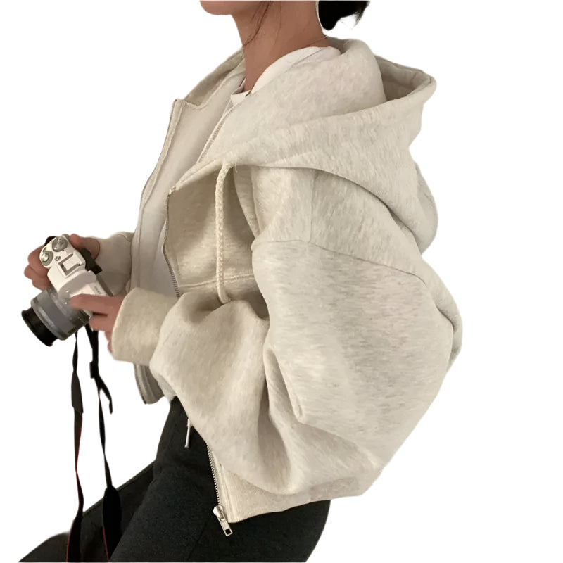 Uformell hettegenser for kvinner