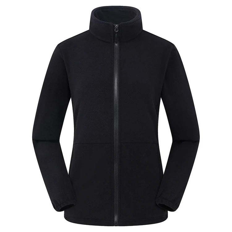 Termojakke i fleece for kvinner