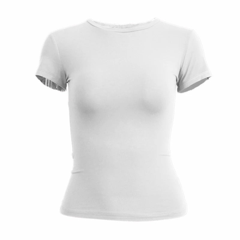 Sportive Slim Fit T-skjorte For Dame