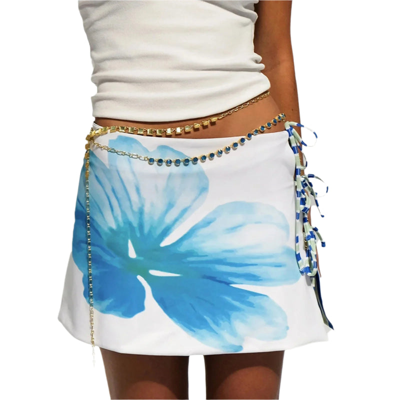 Tie-Dye Bodycon-skjørt for kvinner