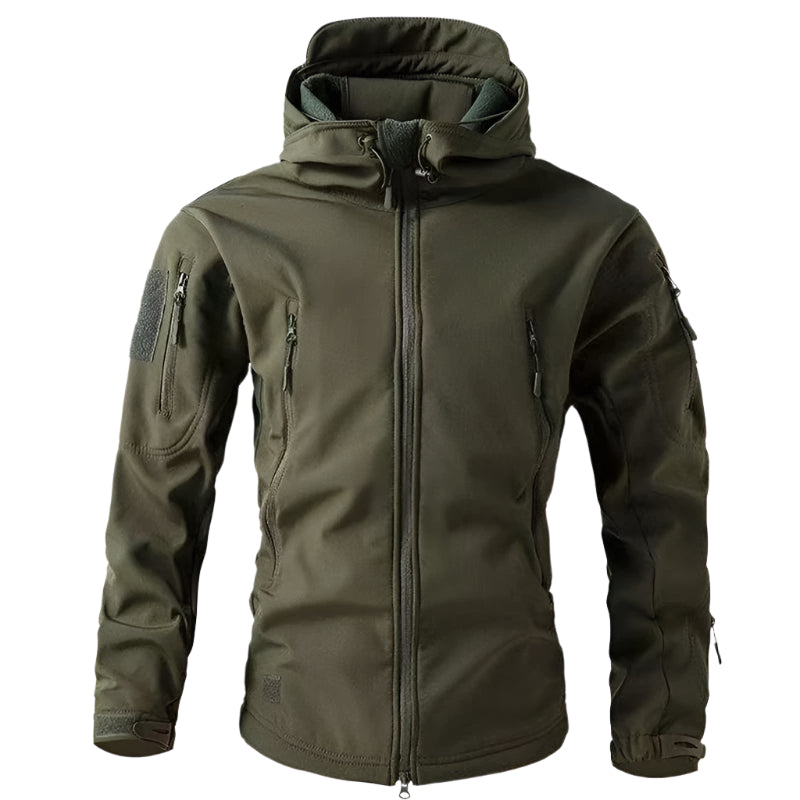 Tactical winter jacket in fleece for men