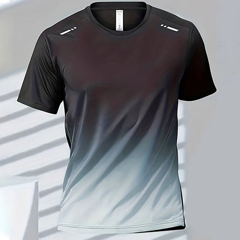 Quick Dry Gradient T-skjorte for menn