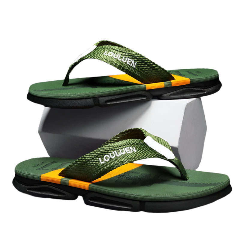 Non-Slip strandtøfler for menn