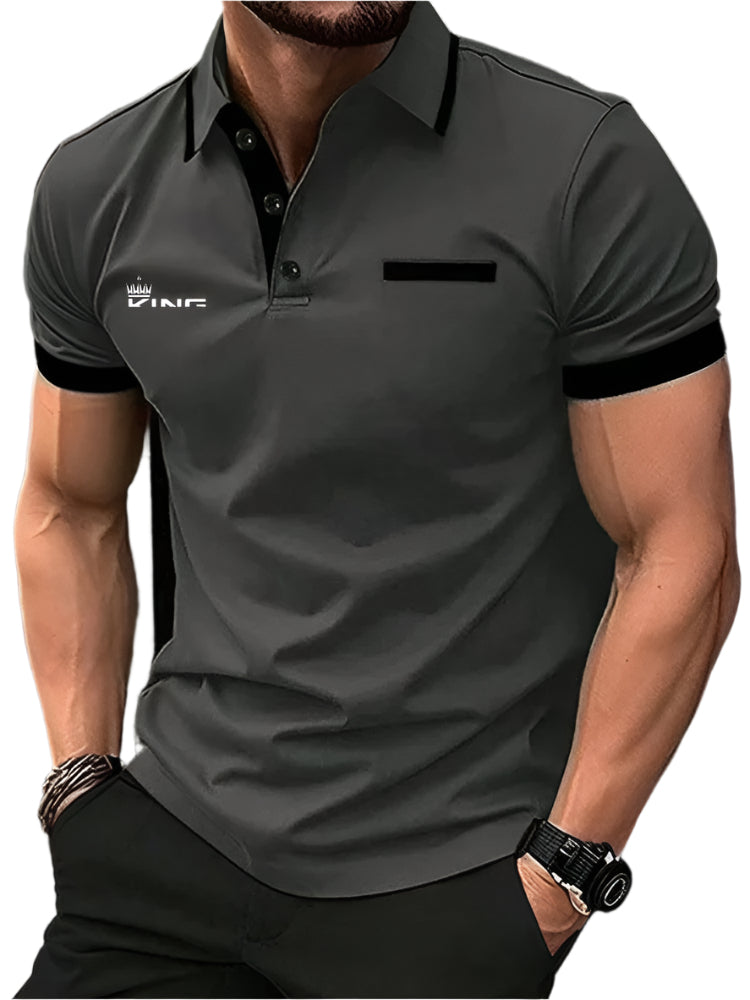Casual poloskjorte for menn