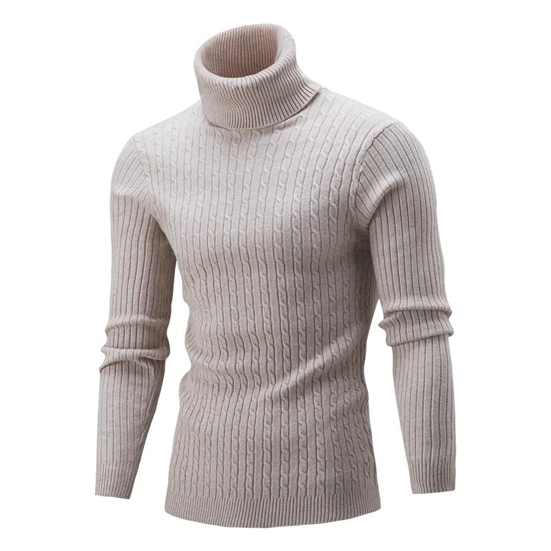 Slim rullehalsgenser for menn