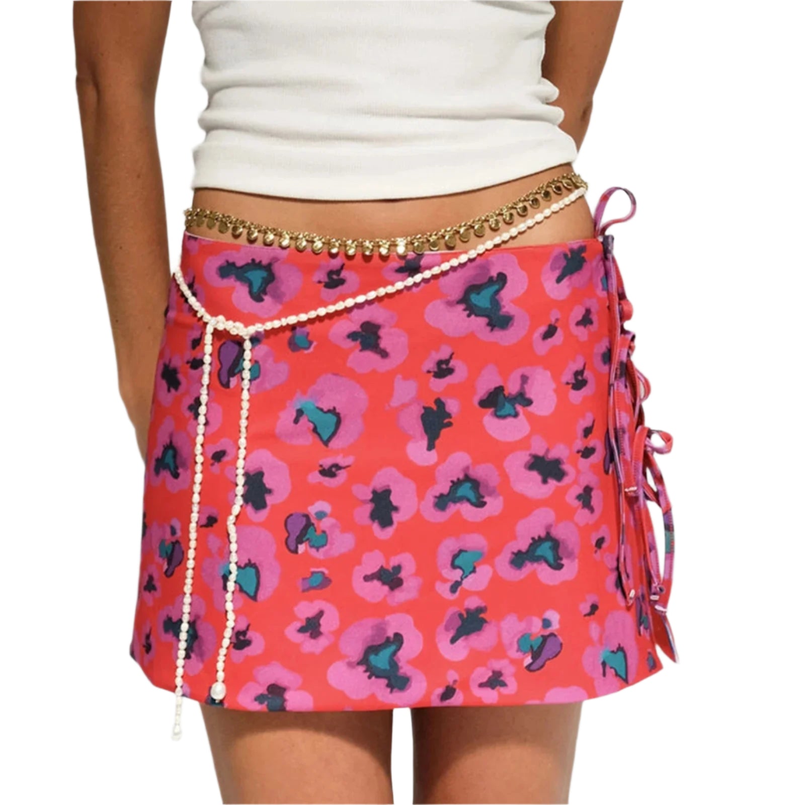 Tie-Dye Bodycon-skjørt for kvinner