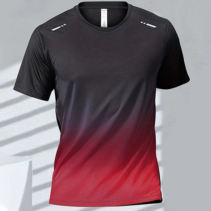 Quick Dry Gradient T-skjorte for menn