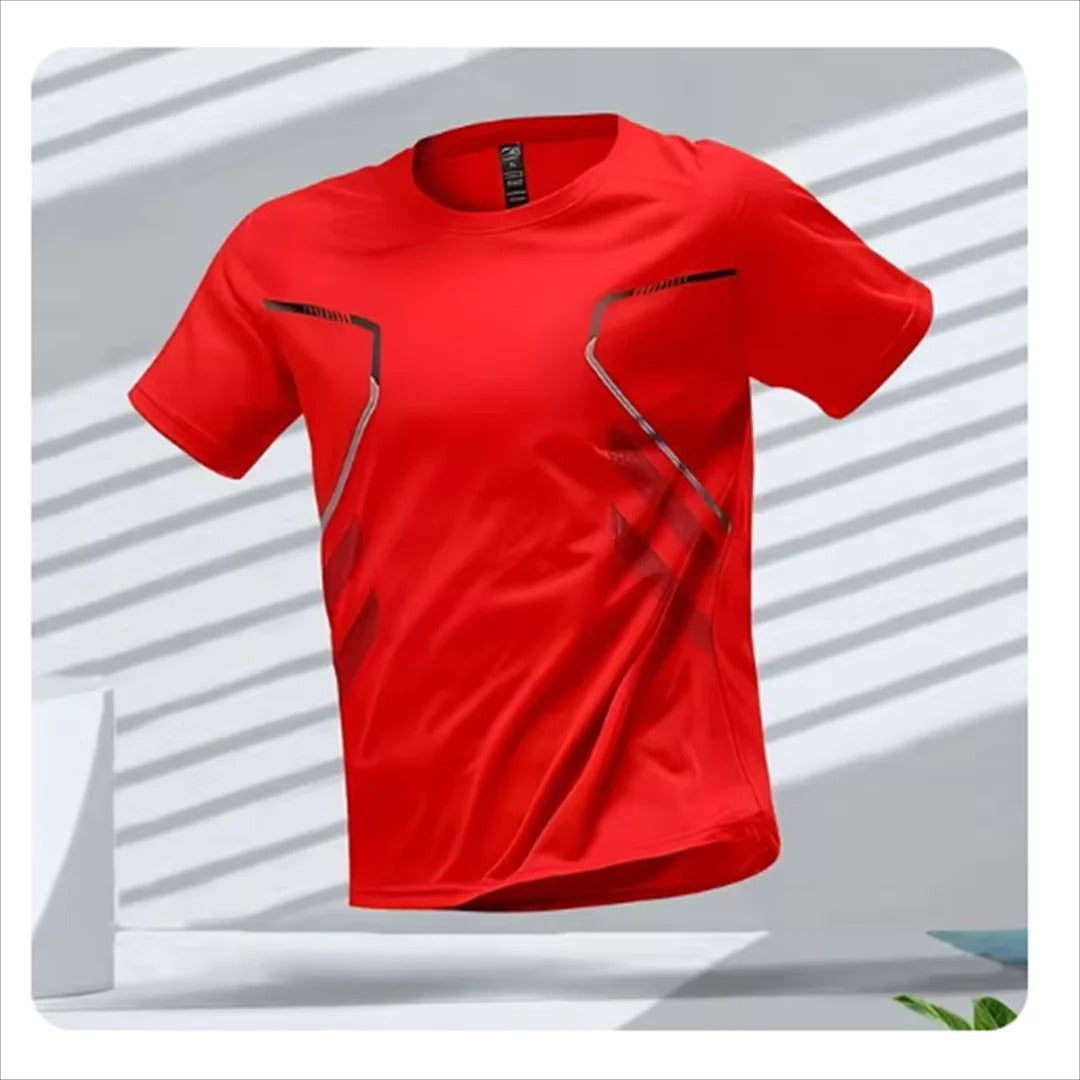 Herre Quick Dry Sports T-skjorte