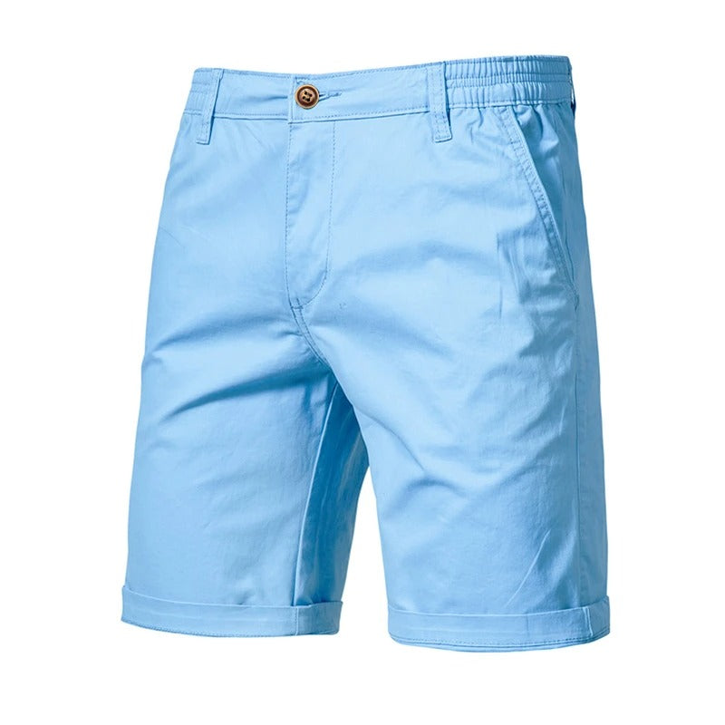 Herre shorts i 100 % bomull