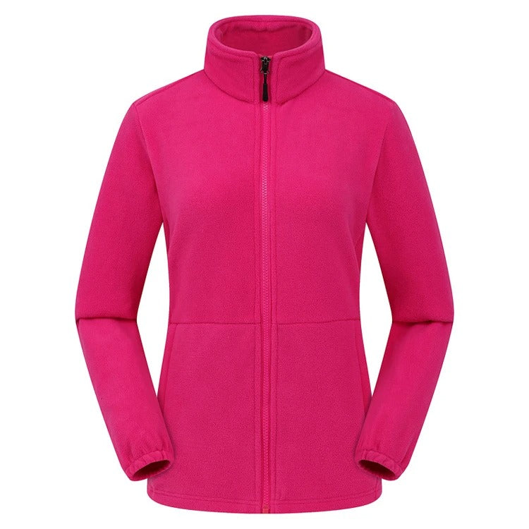 Termojakke i fleece for kvinner