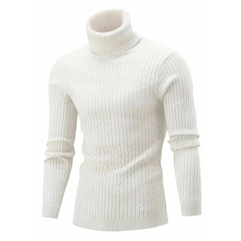 Slim rullehalsgenser for menn